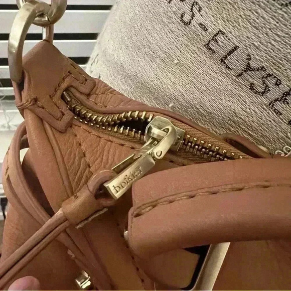 Botkier tan leather satchel crossbody bag - Picture 6 of 12